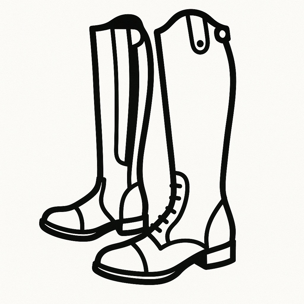 bottes d'équitation